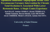 Optimized Immediate Angiographic Result After Percutaneous Coronary Intervention for Chronic Total Occlusion Is Associated With Lower Restenosis Rates_ A Single Centre Experience_