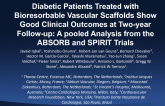 Diabetic patients treated with Bioresorbable Vascular Scaffolds show good clinical outcomes at two-year follow-up: A pooled analysis from the ABSORB and SPIRIT trials