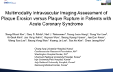 Multimodality intravascular imaging assessment of plaque erosion vs plaque rupture in patients with acute coronary syndrome
