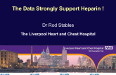 The Data Strongly Support Heparin!