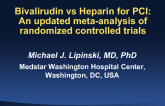 TCT 467: Bivalirudin vs Heparin for Percutaneous Coronary Intervention: An Updated Meta-analysis of Randomized Controlled Trials