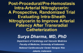 Postprocedural/Prehemostasis Intraarterial Nitroglycerin: A Prospective, Randomized Trial Evaluating Intrasheath Nitroglycerin to Improve Arterial Patency After Transradial Catheterization