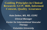 Guiding Principles in Clinical Research: The Essentials (GCP, IRB, Informed Consent, and Quality Assurance)