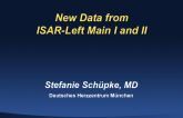 New Data from ISAR Left Main I and II