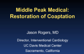 Middle Peak Medical: Restoration of Coaptation