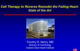Cell Therapy to Reverse Remodel the Failing Heart: State of the Art