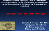 Consensus and Take-home Messages