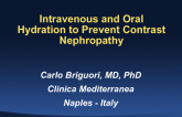 Intravenous and Oral Hydration to Prevent Contrast Nephropathy