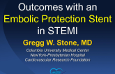 Outcomes with an Embolic Protection Stent in STEMI