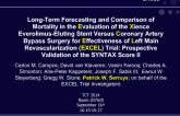 Special Lecture: Predicting the EXCEL Results from the SYNTAX Score II