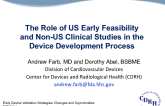 The Role of OUS and US-FIH Clinical Studies in the US-IDE Process