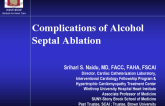 Complications of Alcohol Septal Ablation