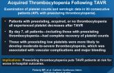 Predictors and Clinical Impact of Preexisting andAcquired Thrombocytopenia Following TAVR