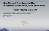 Nonthermal Techniques: MOCA, Ultrasound Guided Foam, Glue, and V-block