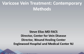 Varicose Vein Treatment: Contemporary Methods