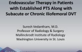 Endovascular Therapy in Patients with Established PTS Along with Subacute or Chronic Iliofemoral DVT