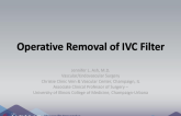 Operative Removal of IVC Filter