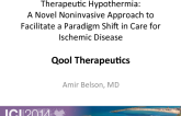 Therapeutic Hypothermia: A Novel Noninvasive Approach to Facilitate a Paradigm Shift in Care for Ischemic Disease