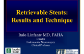 Retrievable Stents: Technique and Results