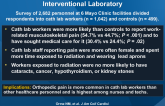 Occupational Health Hazards of Working in the Interventional Laboratory