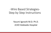 Wire Based Strategies- Step by Step Instructions