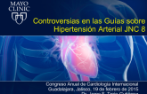 Controversias en las Guías sobre Hipertensión Arterial JNC 8