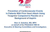 Prevention of Cardiovascular Events in Patients With Prior Heart Attack Using Ticagrelor Compared to Placebo on a Background of Aspirin