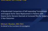 A Randomized Comparison of Self-expanding Transcatheter and Surgical Aortic Valve Replacement in Patients with Severe Aortic Stenosis Deemed at Increased Risk for Surgery 2-Year Outcomes