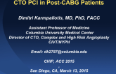 CTO PCI in Post-CABG Patients