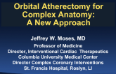 Orbital Atherectomy for Complex Anatomy: A New Approach