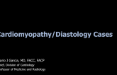 Cardiomyopathy - Diastology Cases(1)