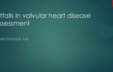Pitfalls in valvular heart disease assessment
