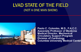 LVAD State of the Field