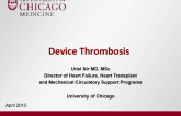 Device Thrombosis