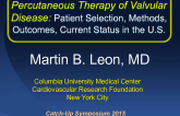 Percutaneous Therapy of Valvular Disease
