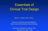 Essentials of Clinical Trial Design: Statistics 101 for the Interventionalist