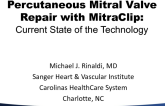 Update on Mitral Valve Disease and Transcatheter Therapies