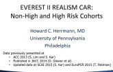 EVEREST REALISM High-Risk Cohort