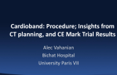 Cardioband: Procedure, Insights From CT Planning, and CE Mark Trial Results