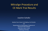Mitralign Procedure and CE Mark Trial Results