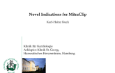 Novel Indications for MitraClip