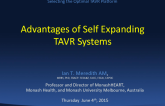 Advantages of Self-Expanding TAVR Systems