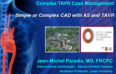 Case Presentation: Simple or Complex CAD With AS and TAVR