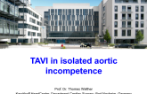 Thoughtful Commentary: Isolated AR and TAVR