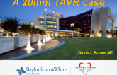 Case Presentation: The Small Valve (Native or Bioprosthetic) and TAVR