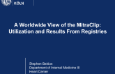 A Worldwide View of the MitraClip: Utilization and Results From Registries