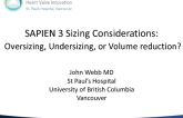SAPIEN 3 Sizing Considerations: Oversizing, Undersizing, or Volume Reduction