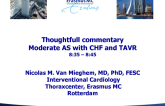 Thoughtful Commentary: Moderate AS With CHF and TAVR