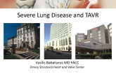 Case Presentation: Severe Lung Disease and TAVR
