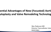 Potential Advantages of New Aortic Valvuloplasty and Valve Remodeling Technologies